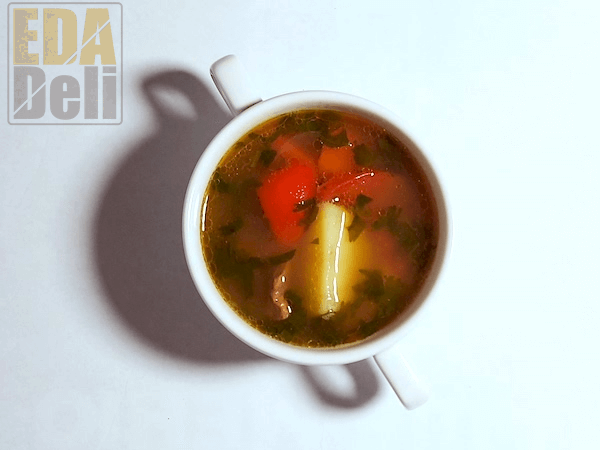 Шурпа с говядиной + Моё меню