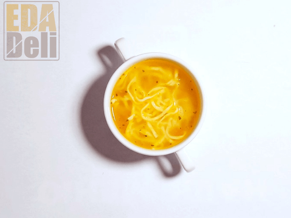 Куриный суп с лапшой + Моё меню
